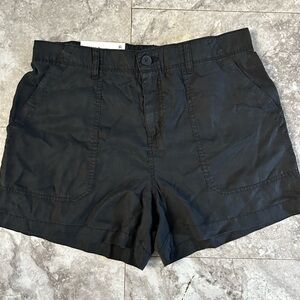 Social Standard by Sanctuary Women's Fortune Tencel Shorts Black 30”